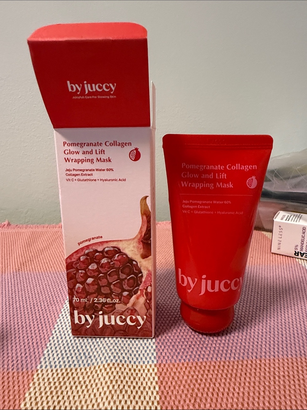 Byjuccy | Pomegranate Collagen Glow and Lift Wrapping Mask